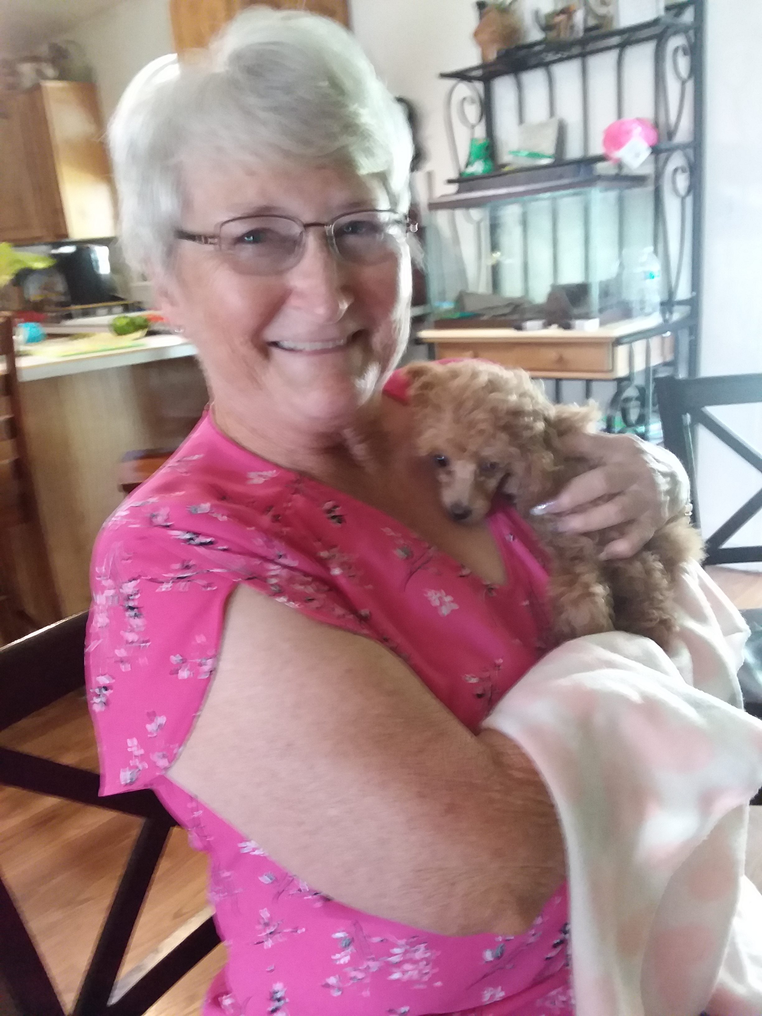 Anita found her new BFF Beyonce' on 8-24-19